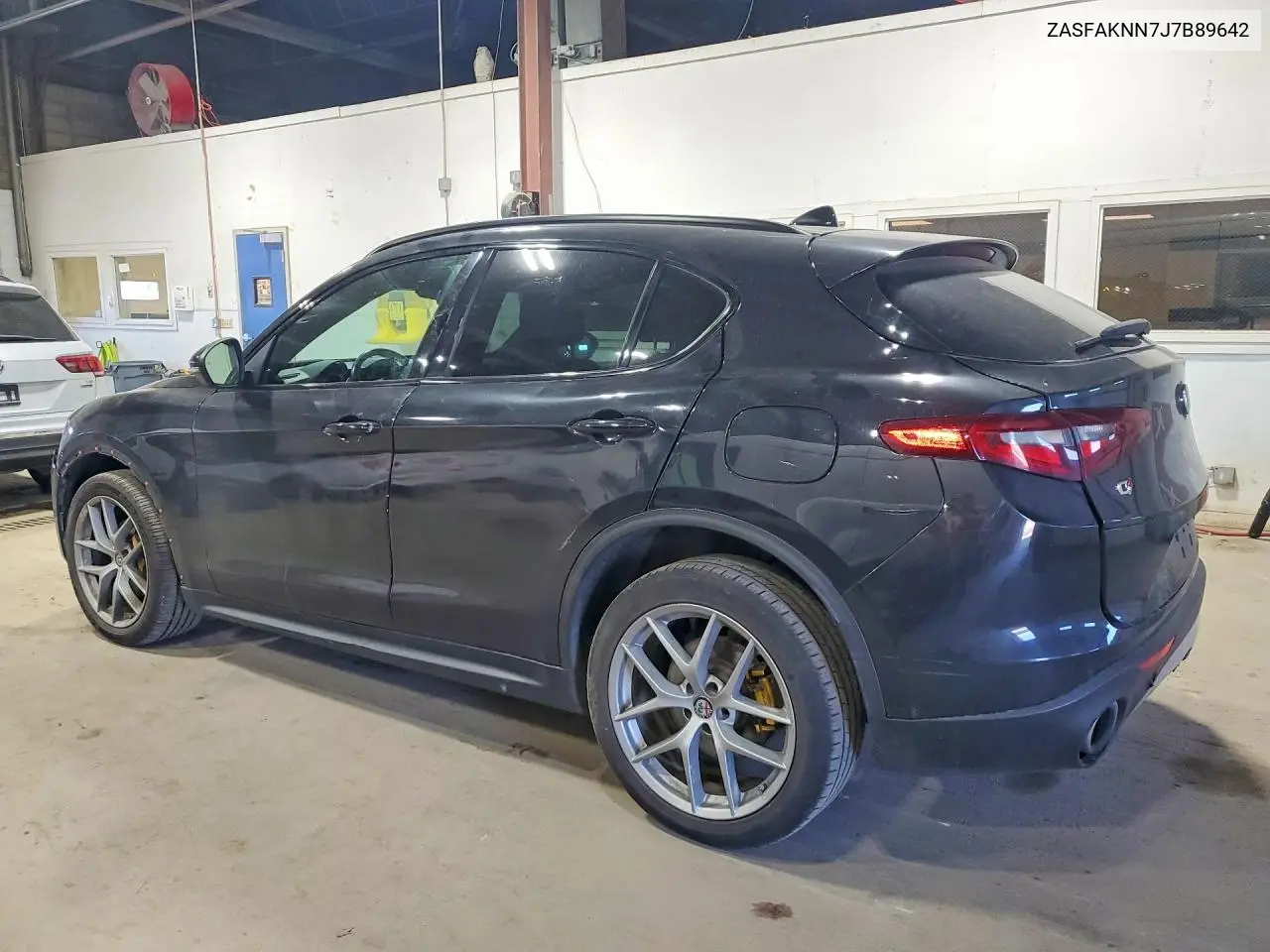 2018 Alfa Romeo Stelvio Ti Sport VIN: ZASFAKNN7J7B89642 Lot: 52587976