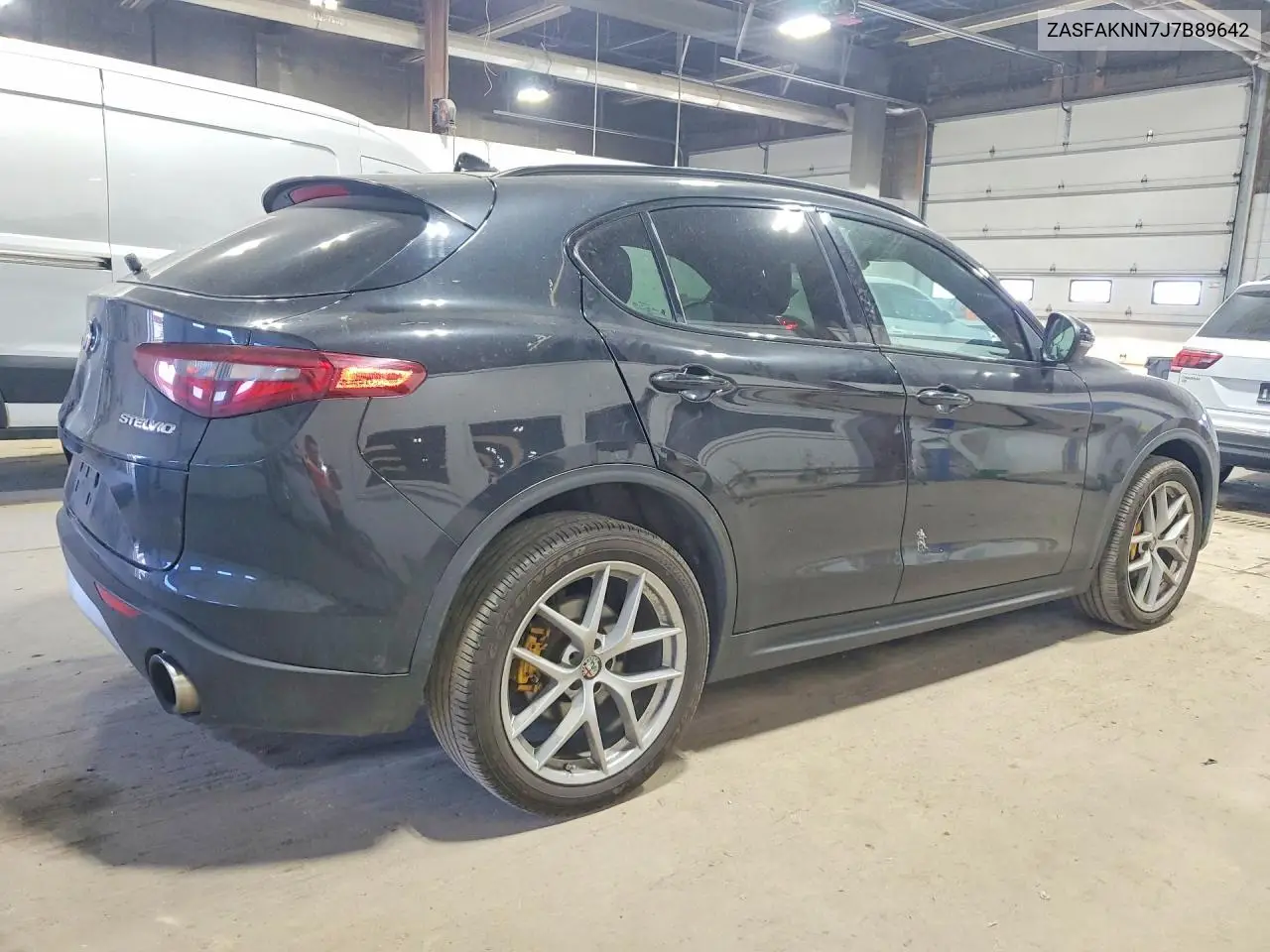 2018 Alfa Romeo Stelvio Ti Sport VIN: ZASFAKNN7J7B89642 Lot: 52587976