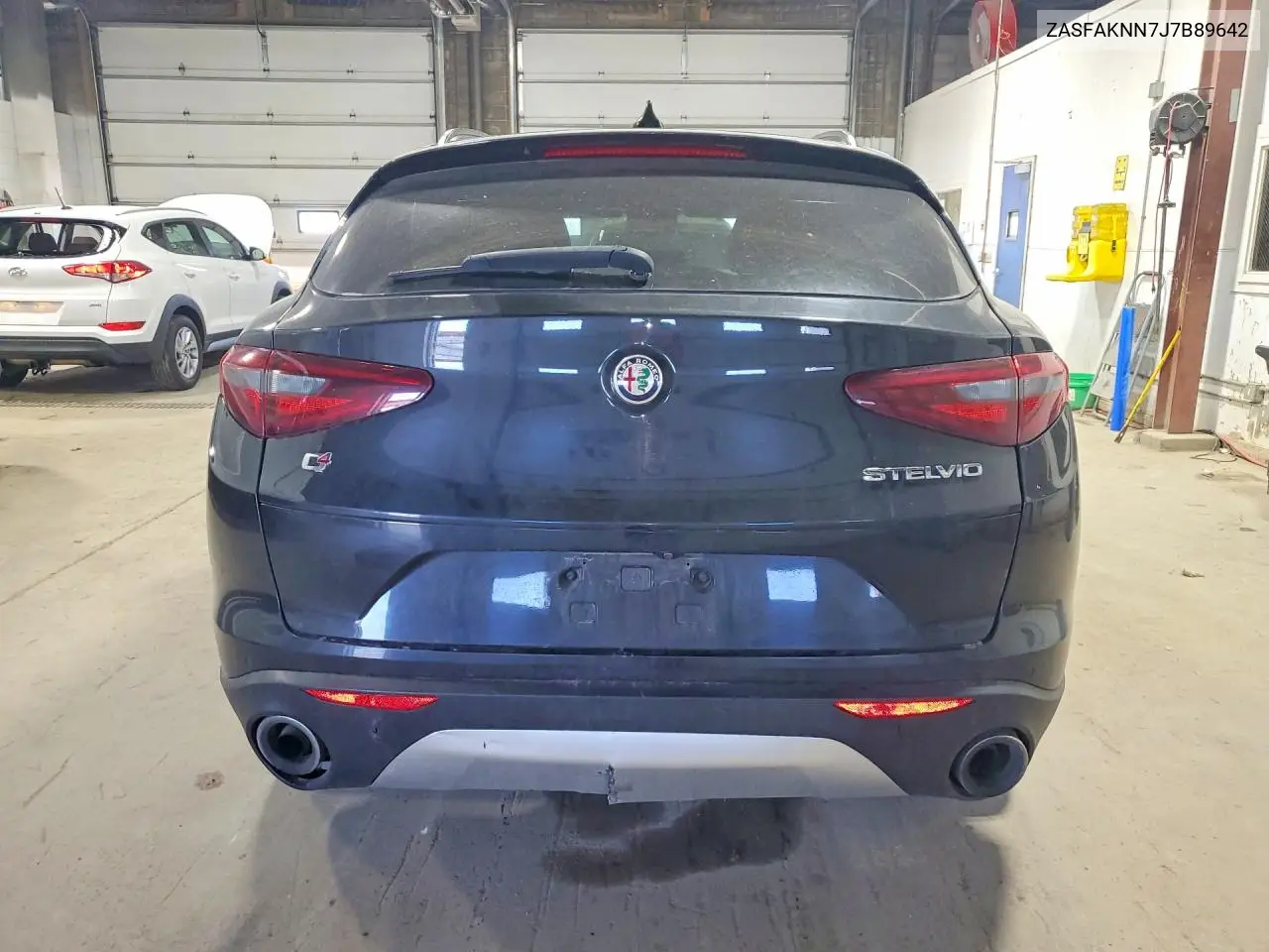 2018 Alfa Romeo Stelvio Ti Sport VIN: ZASFAKNN7J7B89642 Lot: 52587976