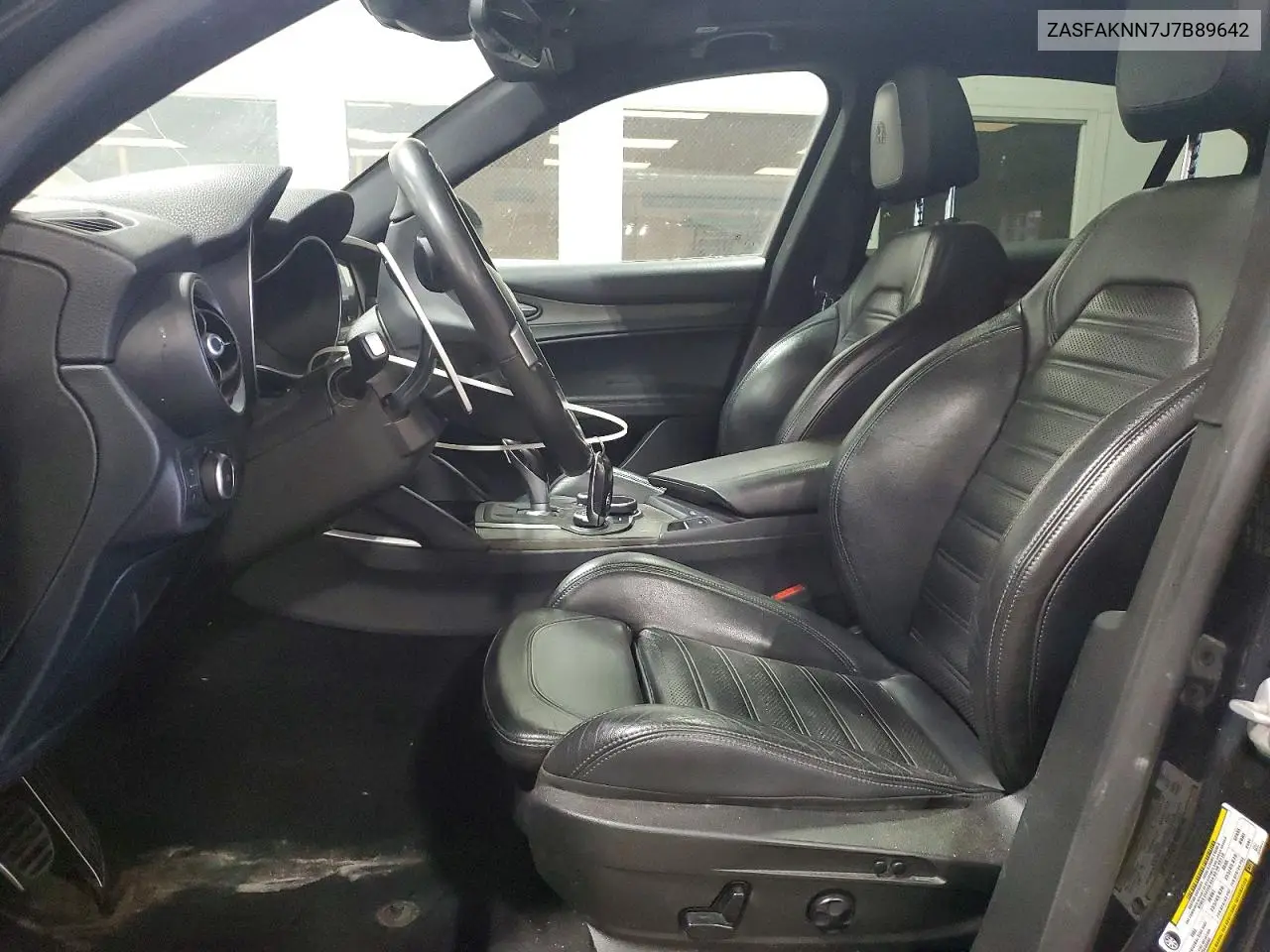 2018 Alfa Romeo Stelvio Ti Sport VIN: ZASFAKNN7J7B89642 Lot: 52587976