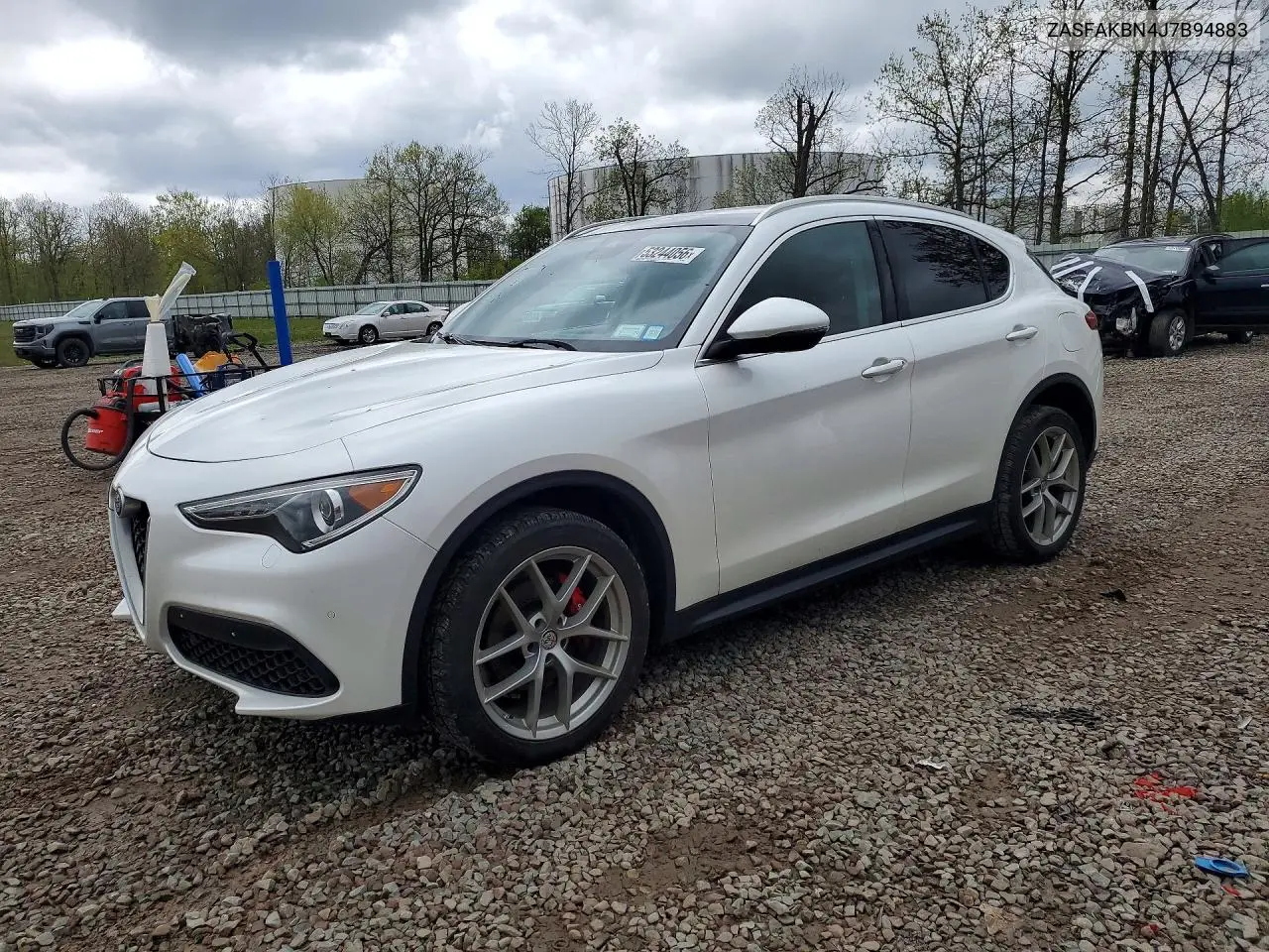 2018 Alfa Romeo Stelvio Ti VIN: ZASFAKBN4J7B94883 Lot: 53244056