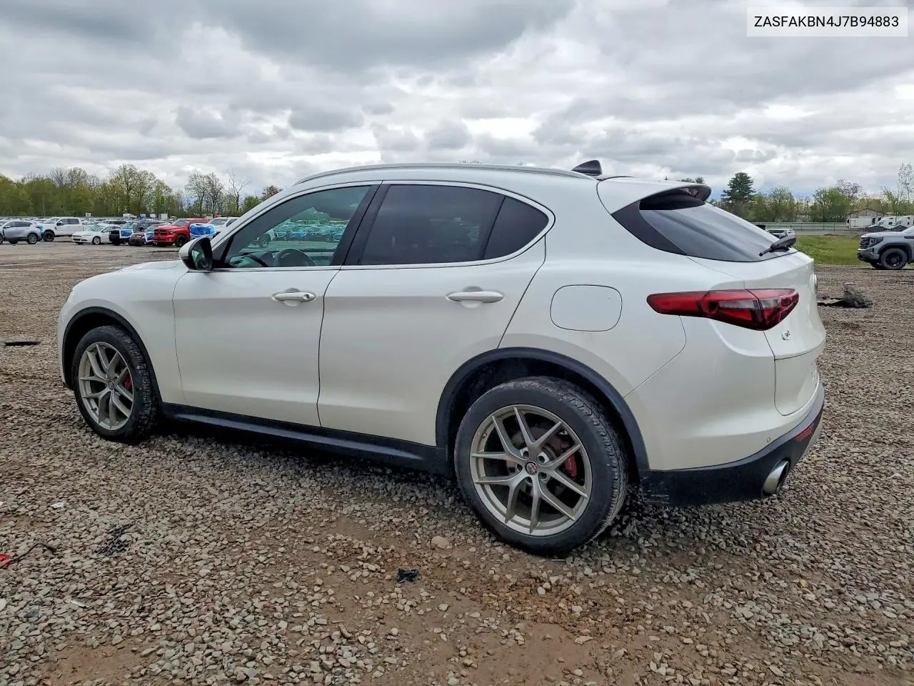 2018 Alfa Romeo Stelvio Ti VIN: ZASFAKBN4J7B94883 Lot: 53244056