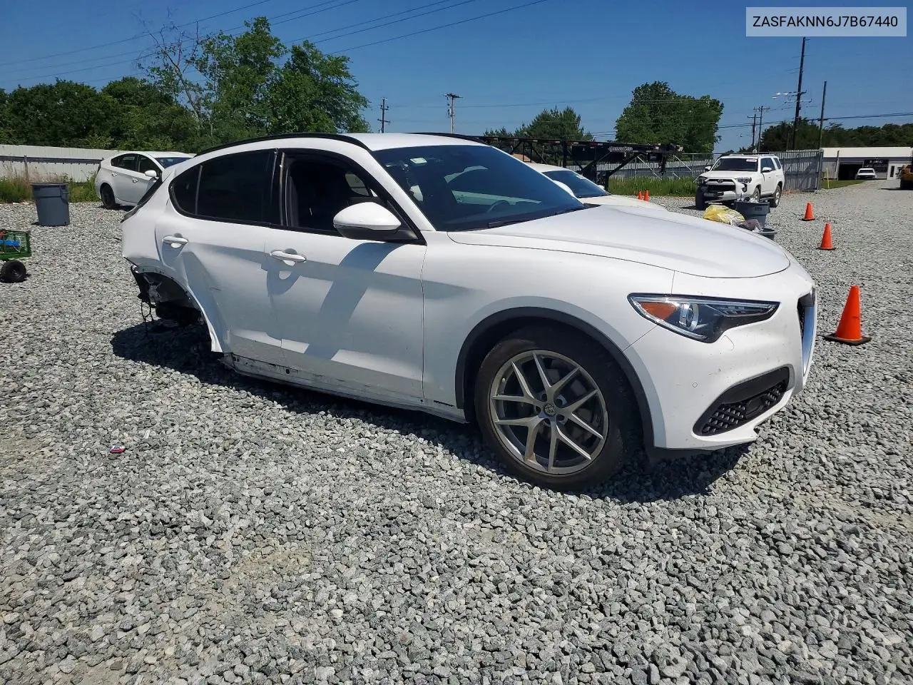 2018 Alfa Romeo Stelvio Ti Sport VIN: ZASFAKNN6J7B67440 Lot: 54246836