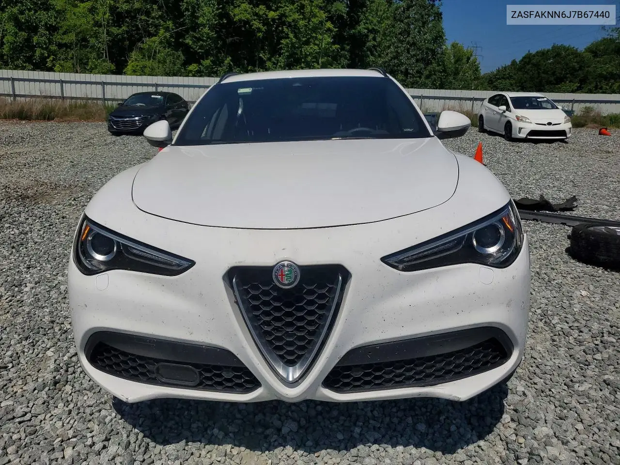 2018 Alfa Romeo Stelvio Ti Sport VIN: ZASFAKNN6J7B67440 Lot: 54246836