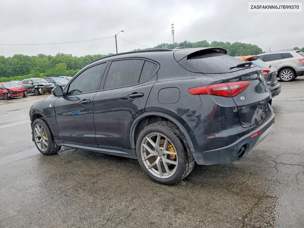 2018 Alfa Romeo Stelvio Ti Sport VIN: ZASFAKNN6J7B99370 Lot: 54775846