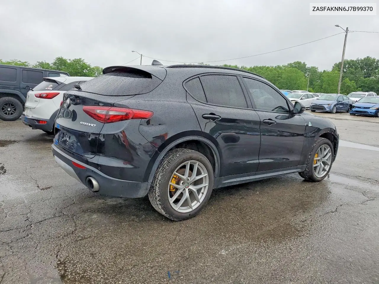 2018 Alfa Romeo Stelvio Ti Sport VIN: ZASFAKNN6J7B99370 Lot: 54775846
