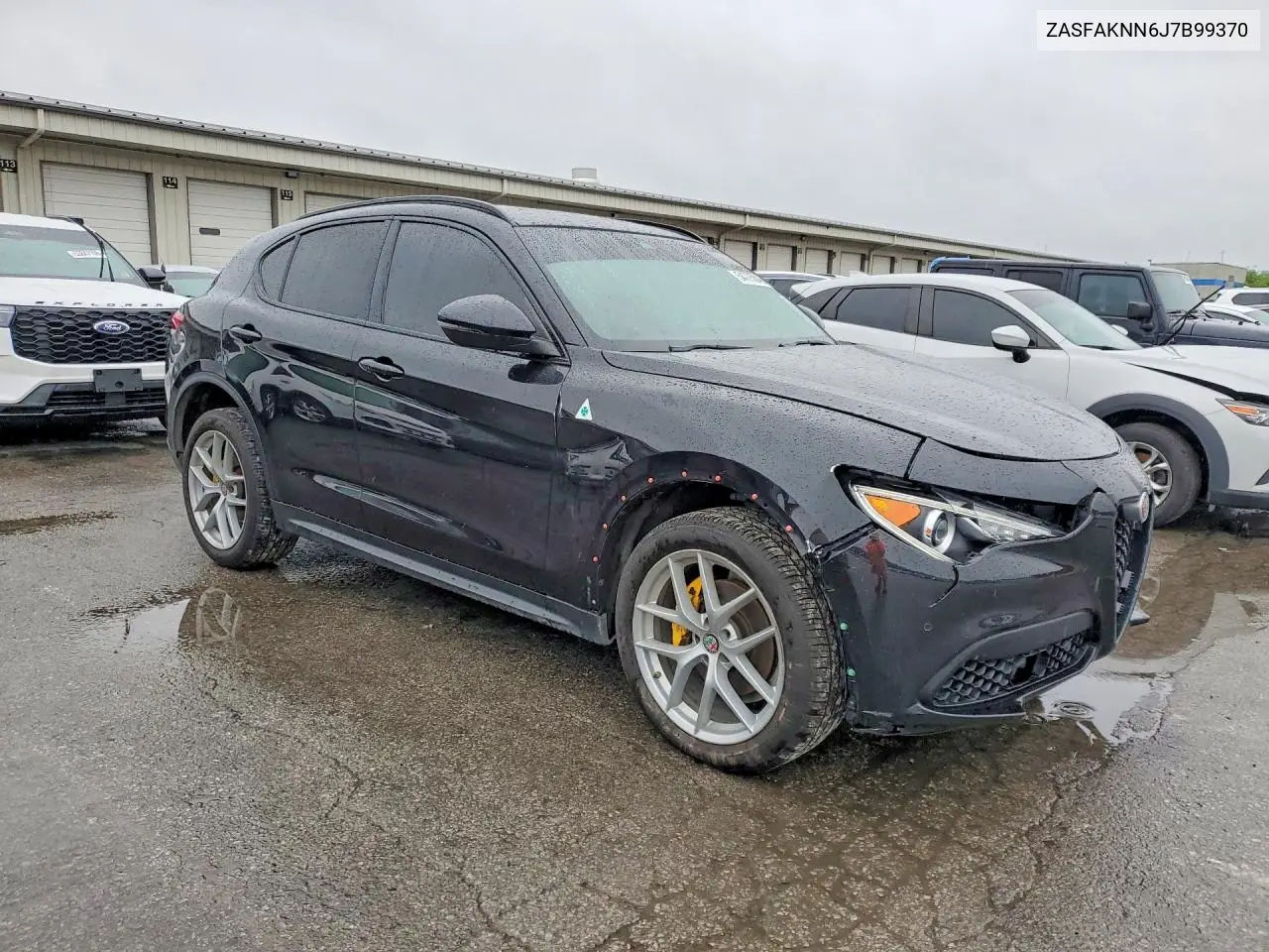 2018 Alfa Romeo Stelvio Ti Sport VIN: ZASFAKNN6J7B99370 Lot: 54775846