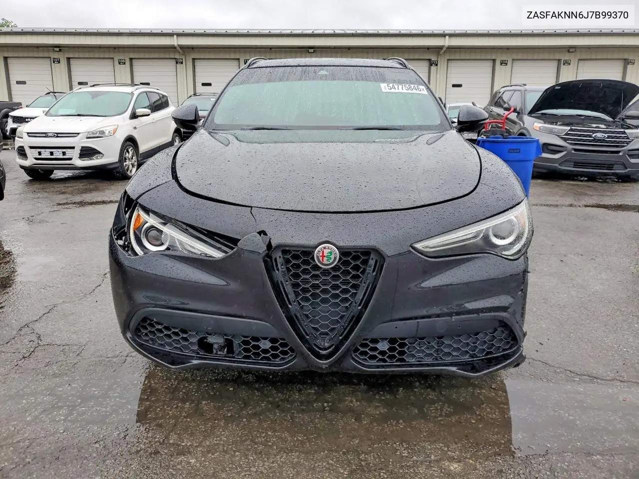 2018 Alfa Romeo Stelvio Ti Sport VIN: ZASFAKNN6J7B99370 Lot: 54775846