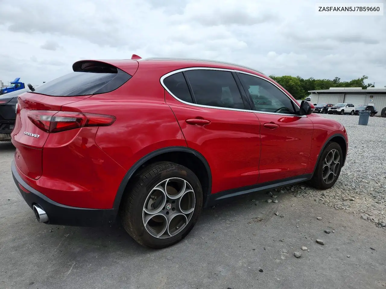 2018 Alfa Romeo Stelvio VIN: ZASFAKAN5J7B59660 Lot: 56039046