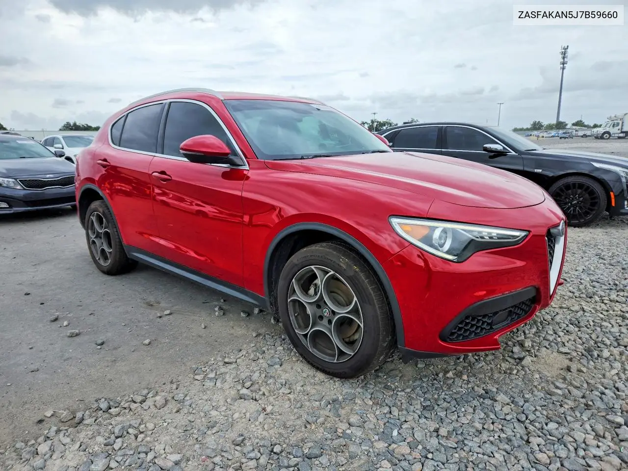 2018 Alfa Romeo Stelvio VIN: ZASFAKAN5J7B59660 Lot: 56039046