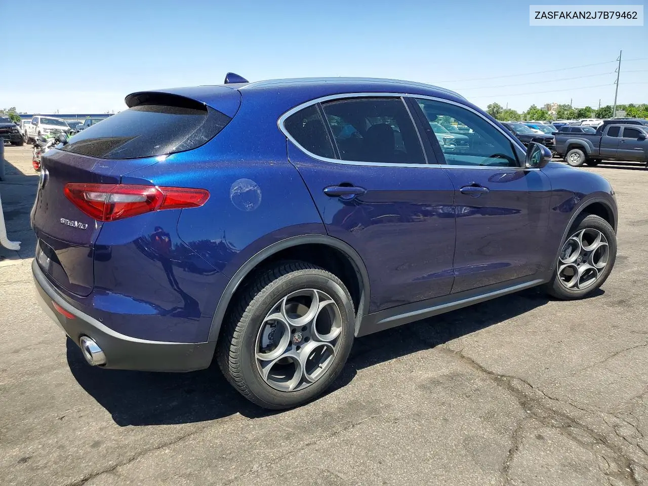 2018 Alfa Romeo Stelvio VIN: ZASFAKAN2J7B79462 Lot: 56941656