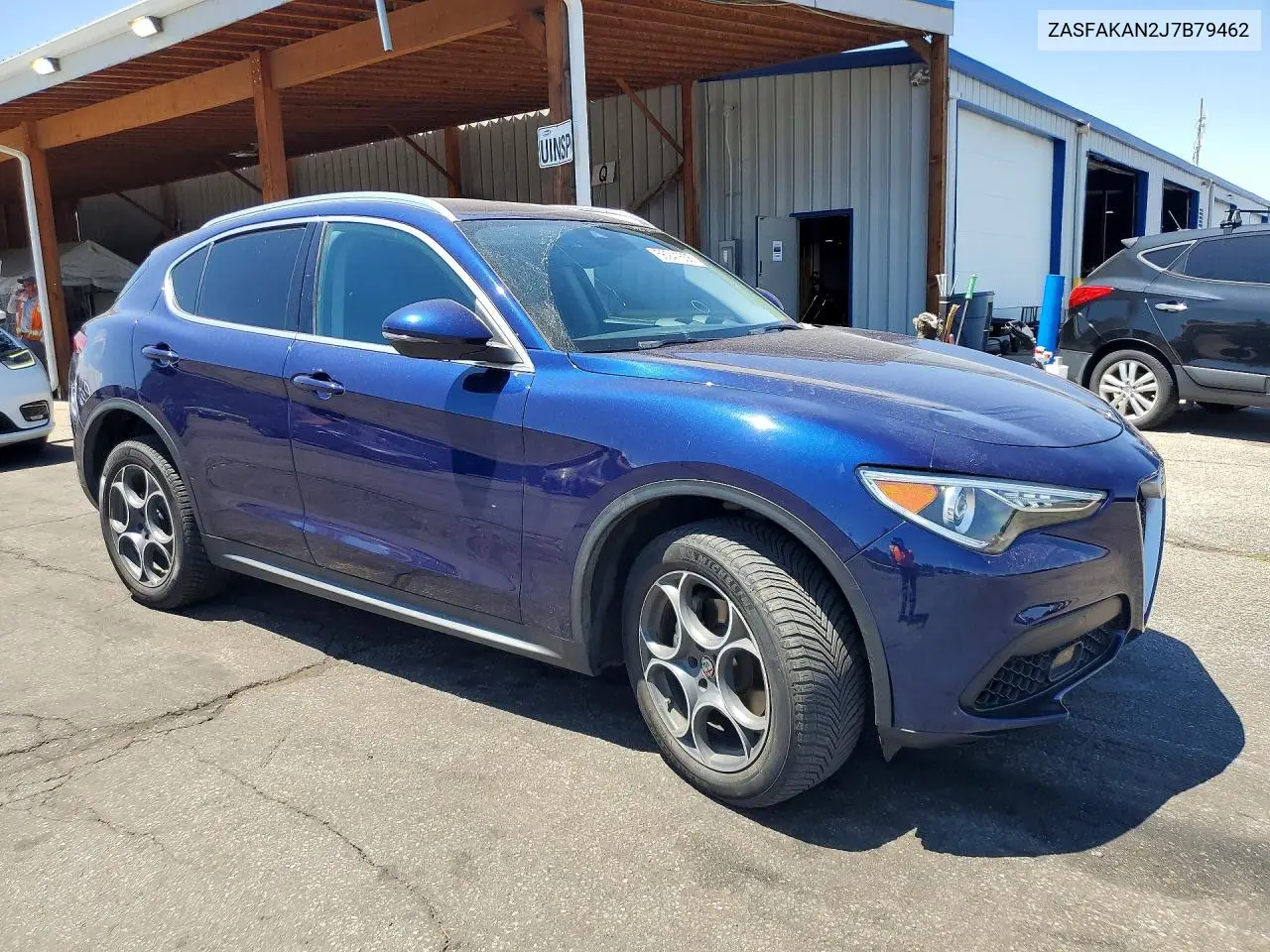 2018 Alfa Romeo Stelvio VIN: ZASFAKAN2J7B79462 Lot: 56941656
