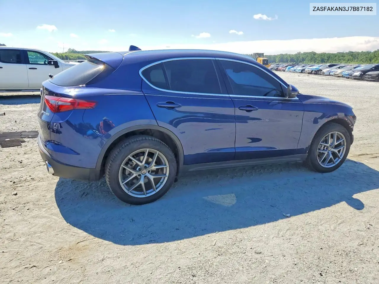 2018 Alfa Romeo Stelvio VIN: ZASFAKAN3J7B87182 Lot: 57353276