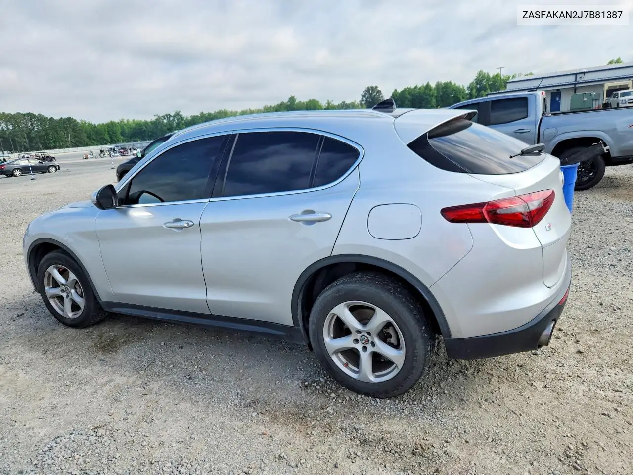 2018 Alfa Romeo Stelvio VIN: ZASFAKAN2J7B81387 Lot: 58203856