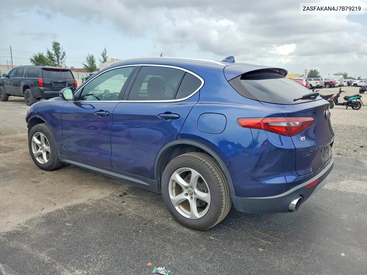 2018 Alfa Romeo Stelvio VIN: ZASFAKAN4J7B79219 Lot: 58847296