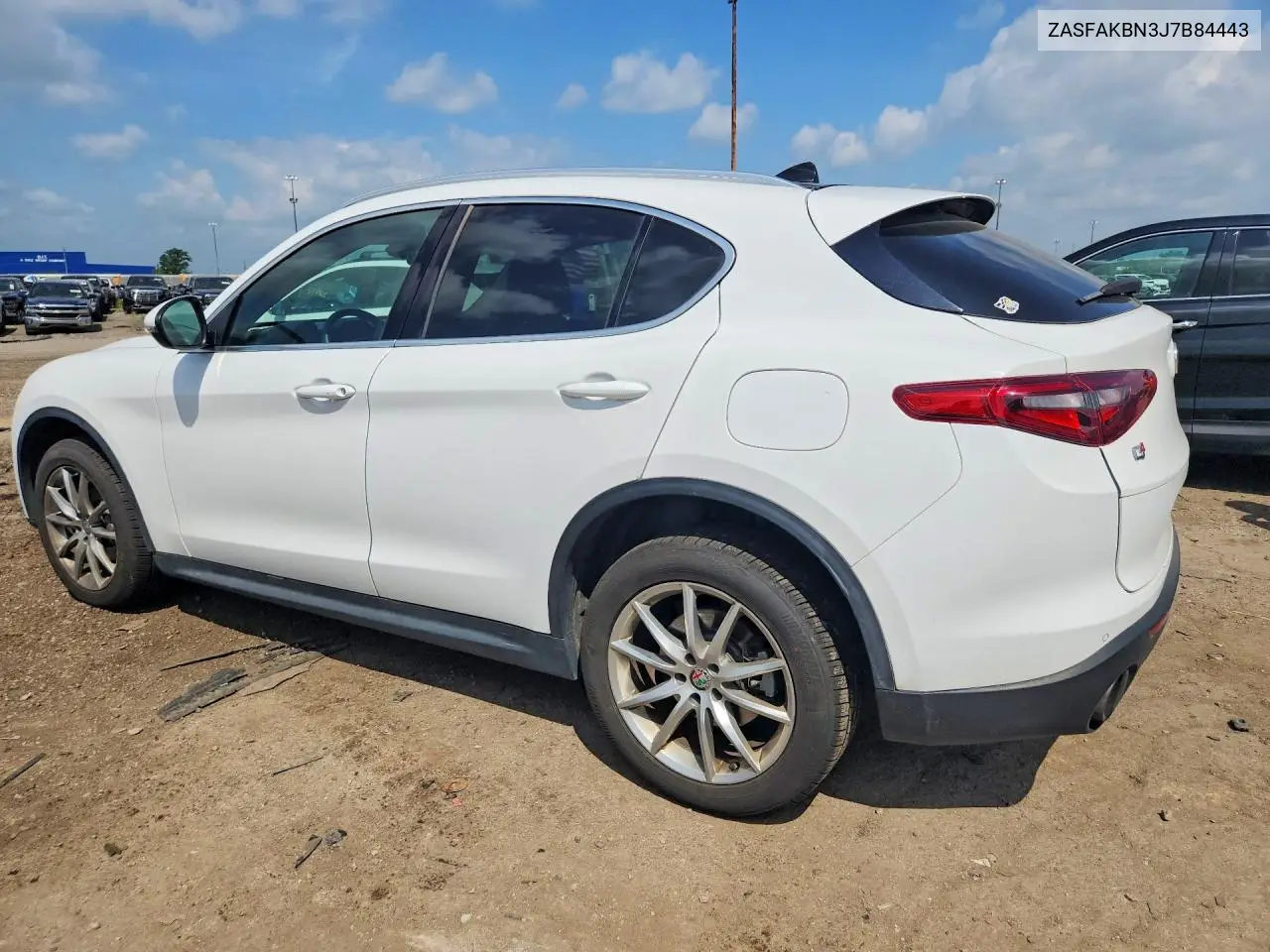2018 Alfa Romeo Stelvio Ti VIN: ZASFAKBN3J7B84443 Lot: 58979736