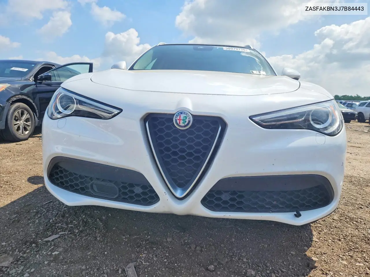 2018 Alfa Romeo Stelvio Ti VIN: ZASFAKBN3J7B84443 Lot: 58979736
