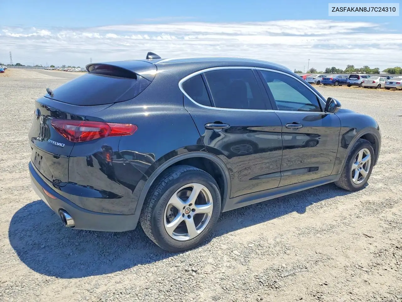 2018 Alfa Romeo Stelvio VIN: ZASFAKAN8J7C24310 Lot: 59166396