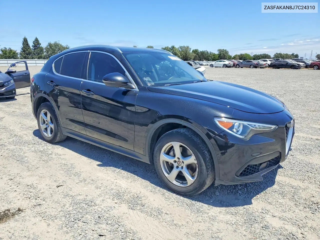 2018 Alfa Romeo Stelvio VIN: ZASFAKAN8J7C24310 Lot: 59166396