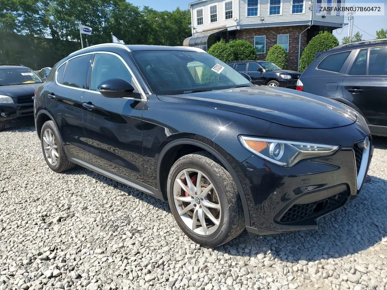 2018 Alfa Romeo Stelvio Ti VIN: ZASFAKBN0J7B60472 Lot: 59702636