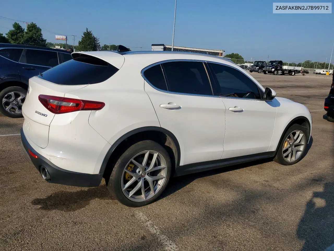 2018 Alfa Romeo Stelvio Ti VIN: ZASFAKBN2J7B99712 Lot: 60611566