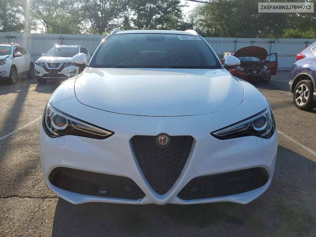 2018 Alfa Romeo Stelvio Ti VIN: ZASFAKBN2J7B99712 Lot: 60611566