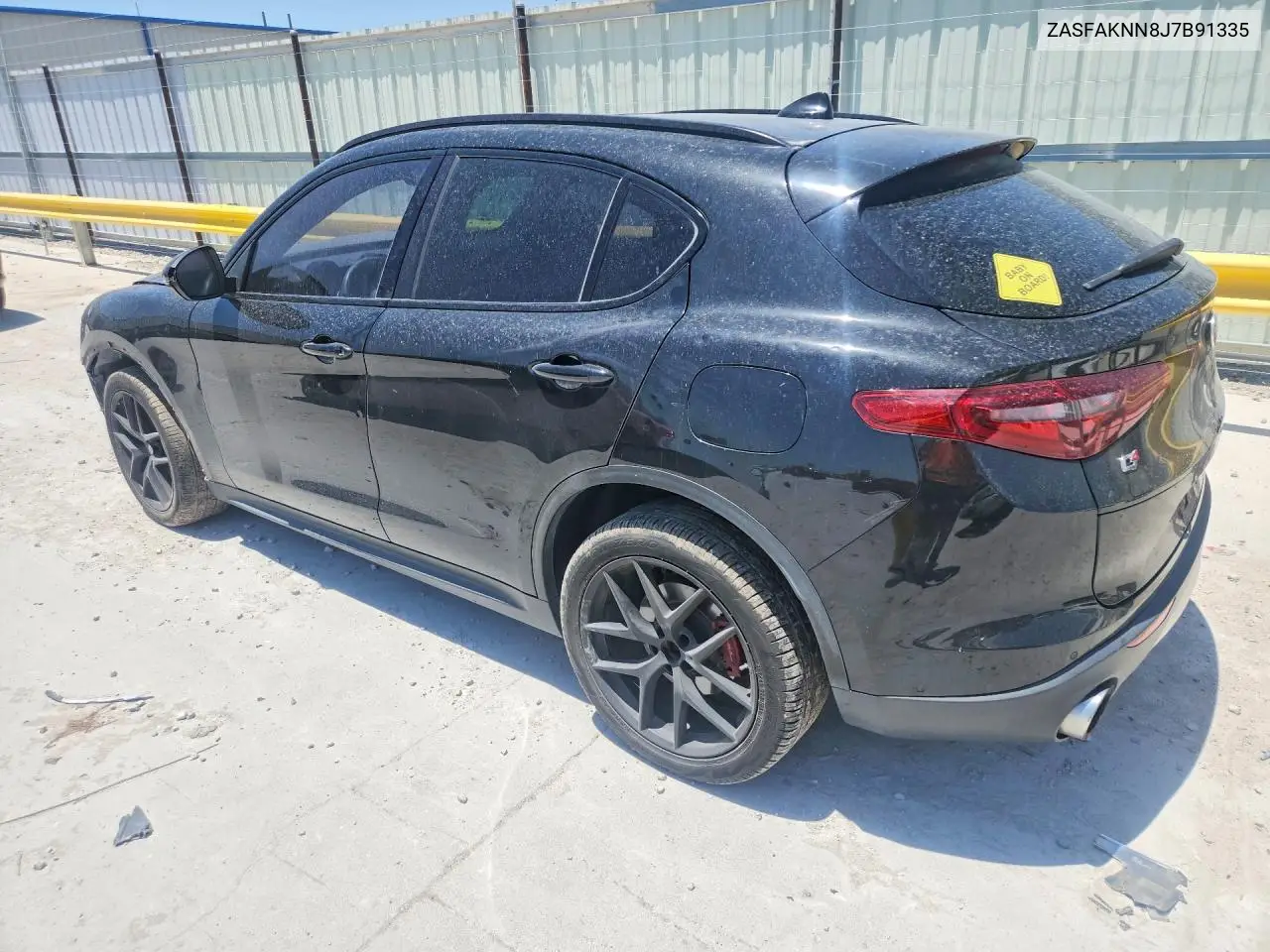 2018 Alfa Romeo Stelvio Ti Sport VIN: ZASFAKNN8J7B91335 Lot: 60681826