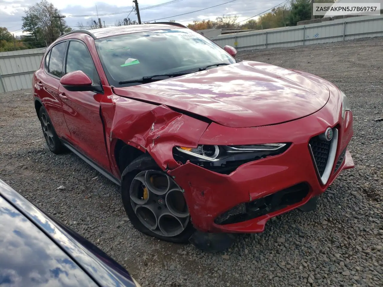ZASFAKPN5J7B69757 2018 Alfa Romeo Stelvio Sport