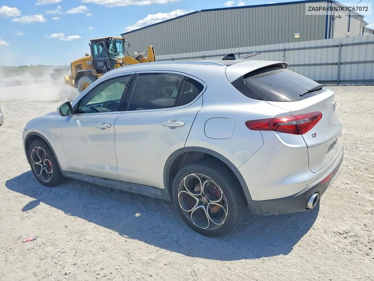 2019 Alfa Romeo Stelvio Ti VIN: ZASPAKBN7K7C67072 Lot: 49064156