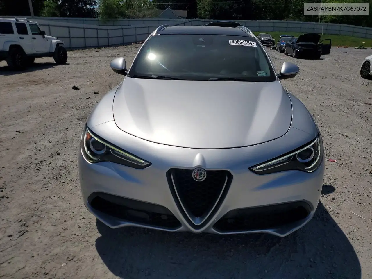 2019 Alfa Romeo Stelvio Ti VIN: ZASPAKBN7K7C67072 Lot: 49064156