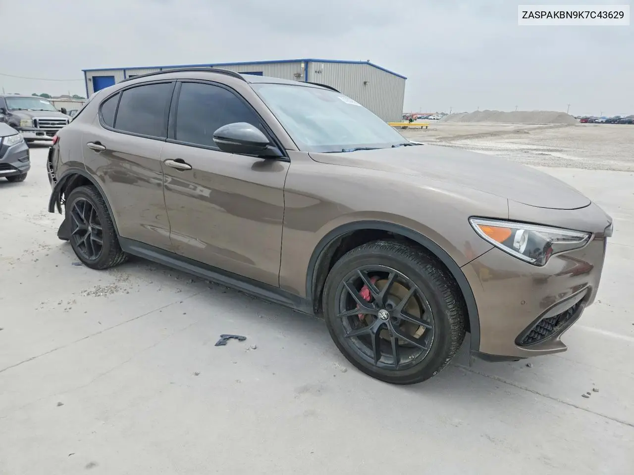 2019 Alfa Romeo Stelvio Ti VIN: ZASPAKBN9K7C43629 Lot: 51259956