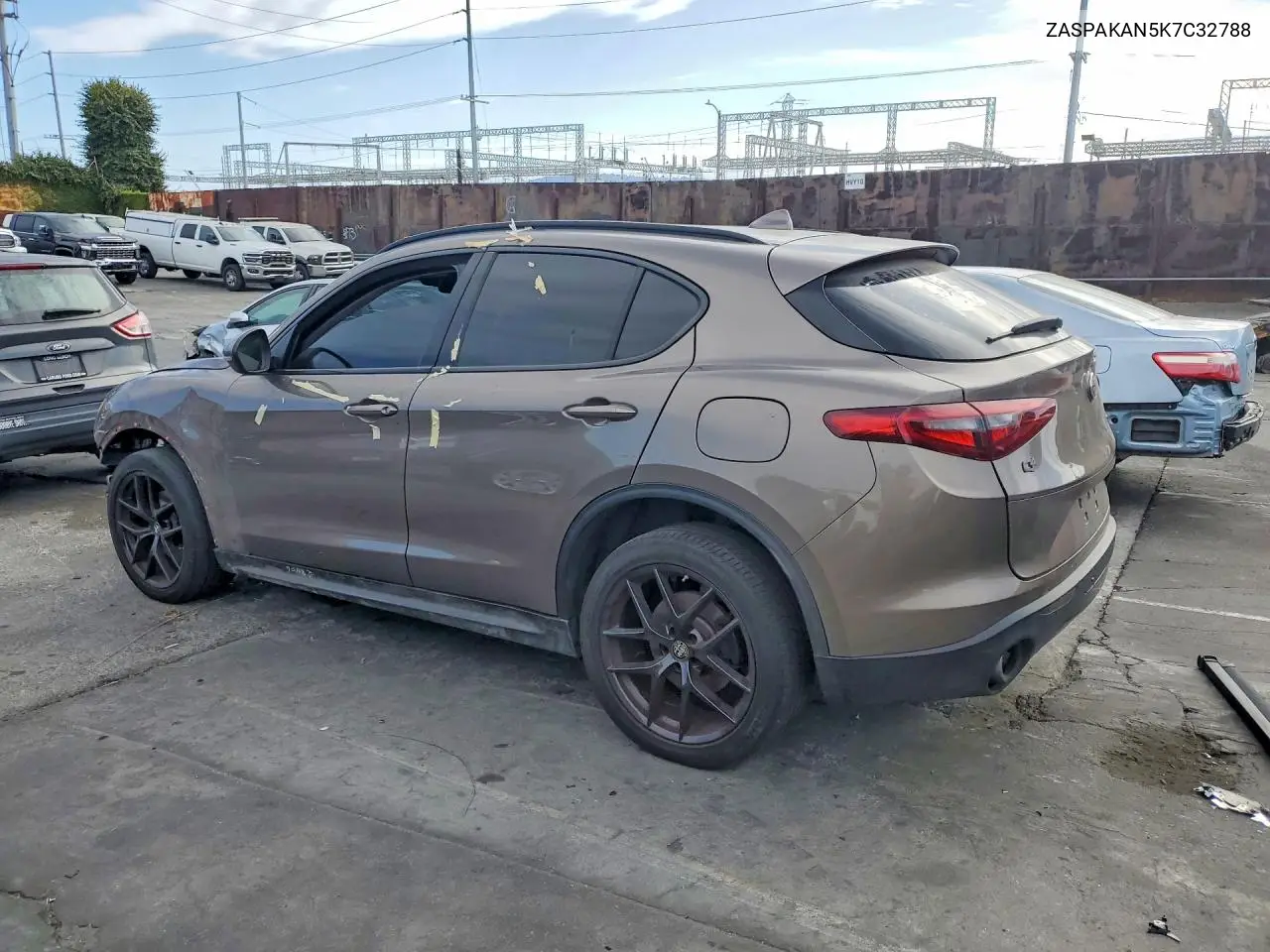 2019 Alfa Romeo Stelvio VIN: ZASPAKAN5K7C32788 Lot: 55454136