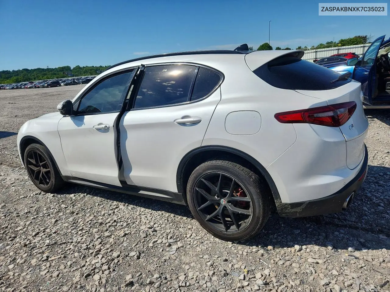 2019 Alfa Romeo Stelvio Ti VIN: ZASPAKBNXK7C35023 Lot: 57498426