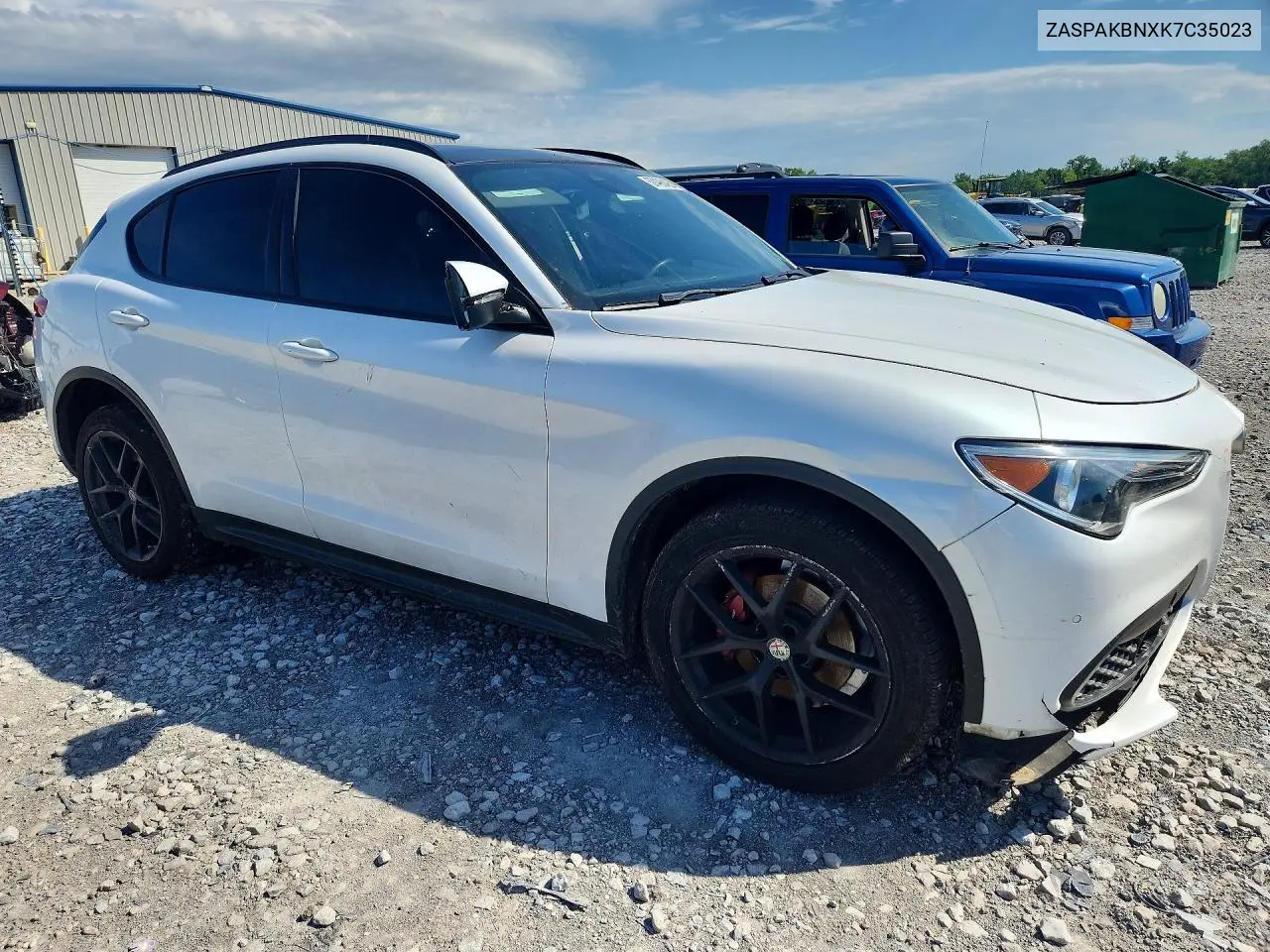 2019 Alfa Romeo Stelvio Ti VIN: ZASPAKBNXK7C35023 Lot: 57498426