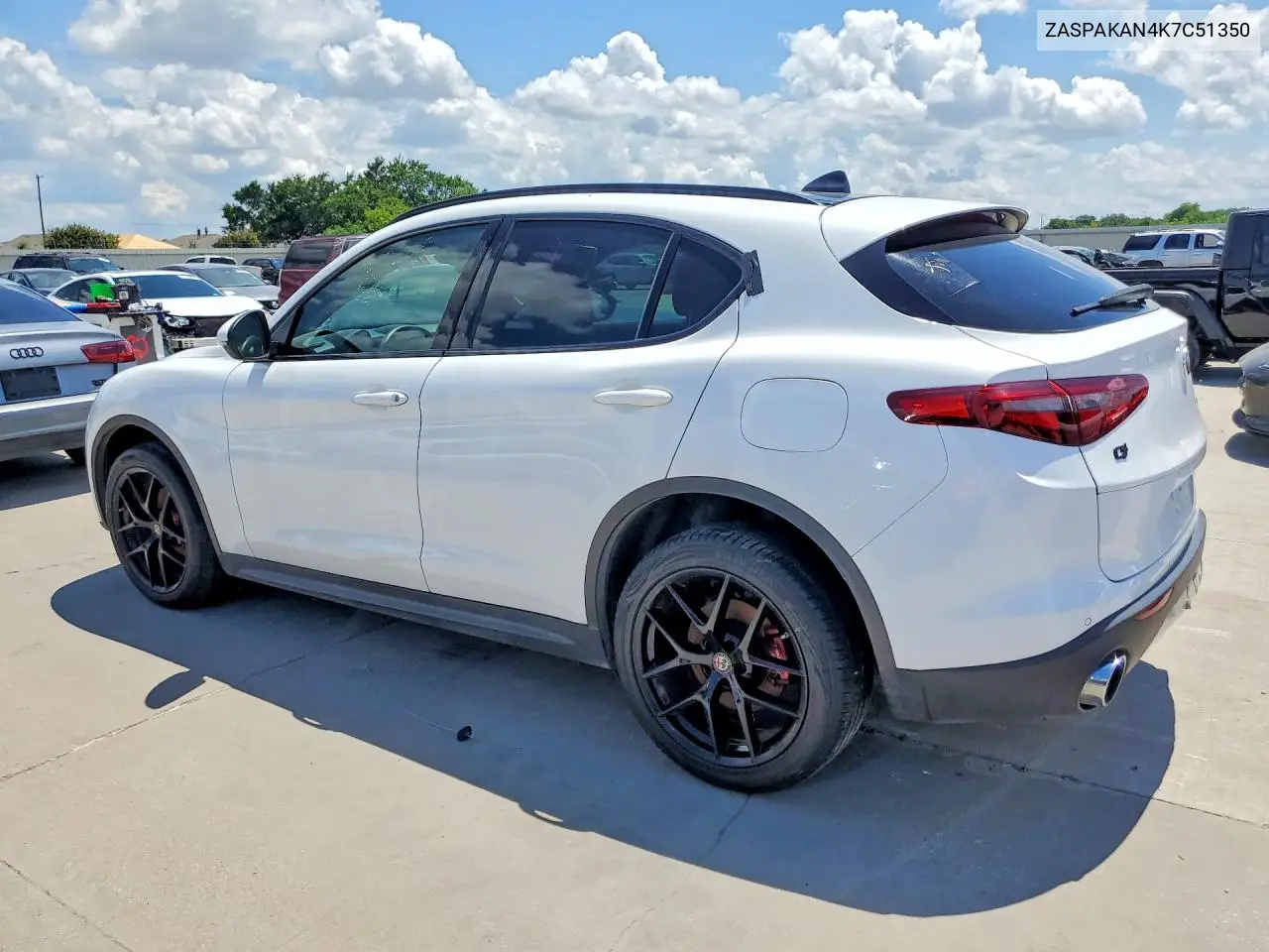 2019 Alfa Romeo Stelvio VIN: ZASPAKAN4K7C51350 Lot: 57656246