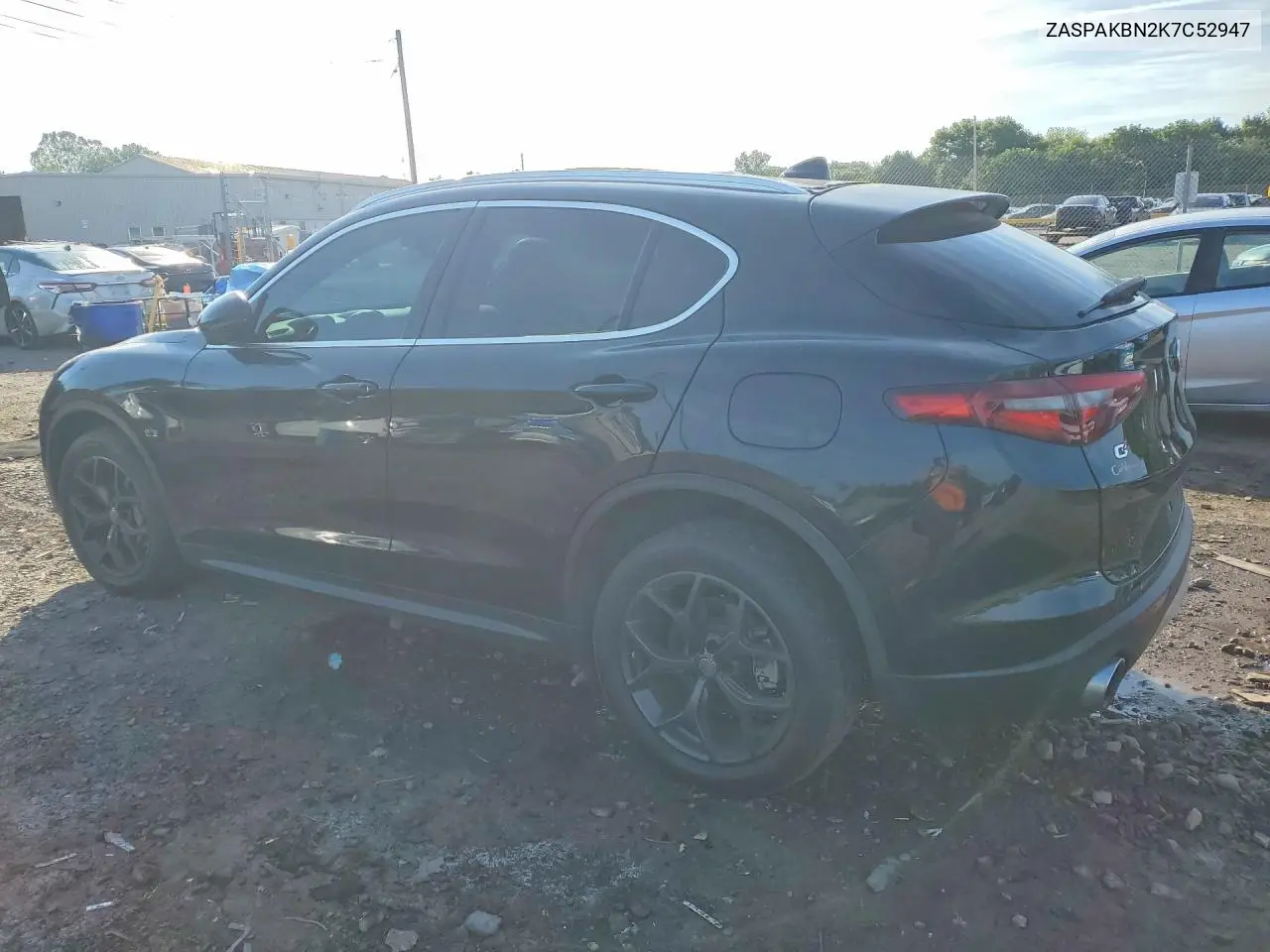 2019 Alfa Romeo Stelvio Ti VIN: ZASPAKBN2K7C52947 Lot: 58570816