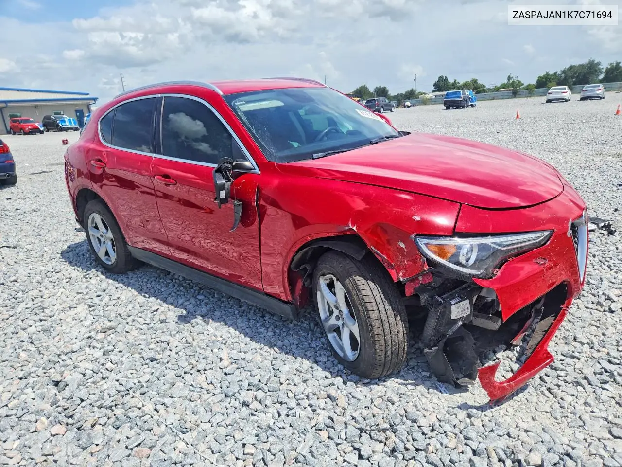 2019 Alfa Romeo Stelvio VIN: ZASPAJAN1K7C71694 Lot: 61412266