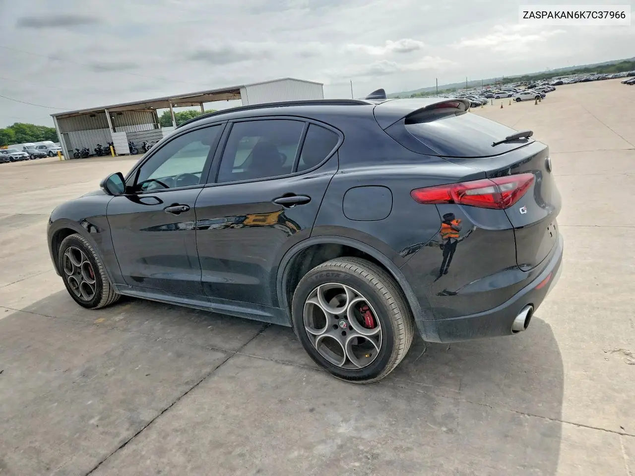 2019 Alfa Romeo Stelvio VIN: ZASPAKAN6K7C37966 Lot: 61480216