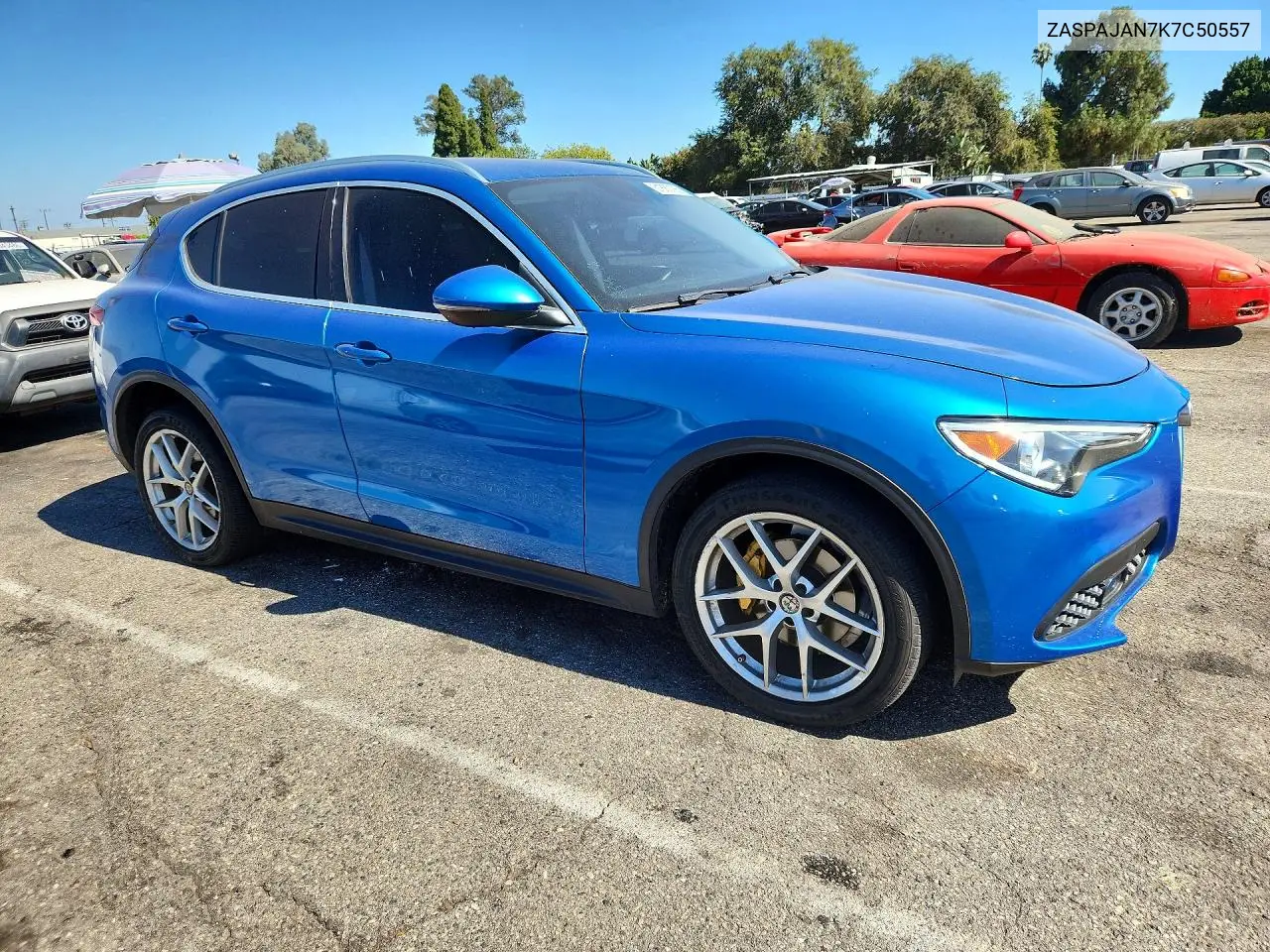 2019 Alfa Romeo Stelvio Base VIN: ZASPAJAN7K7C50557 Lot: 61880166