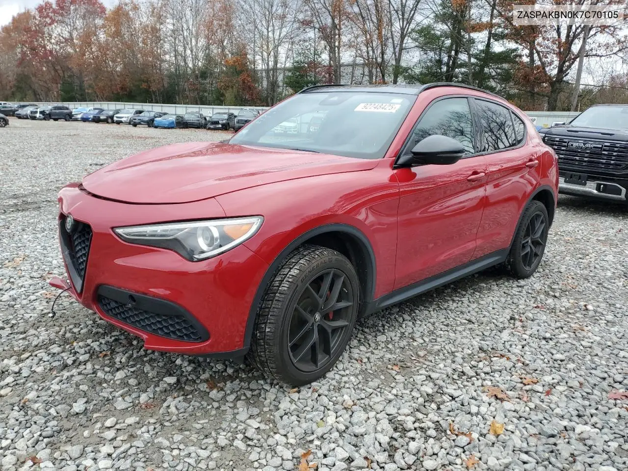 ZASPAKBN0K7C70105 2019 Alfa Romeo Stelvio Ti