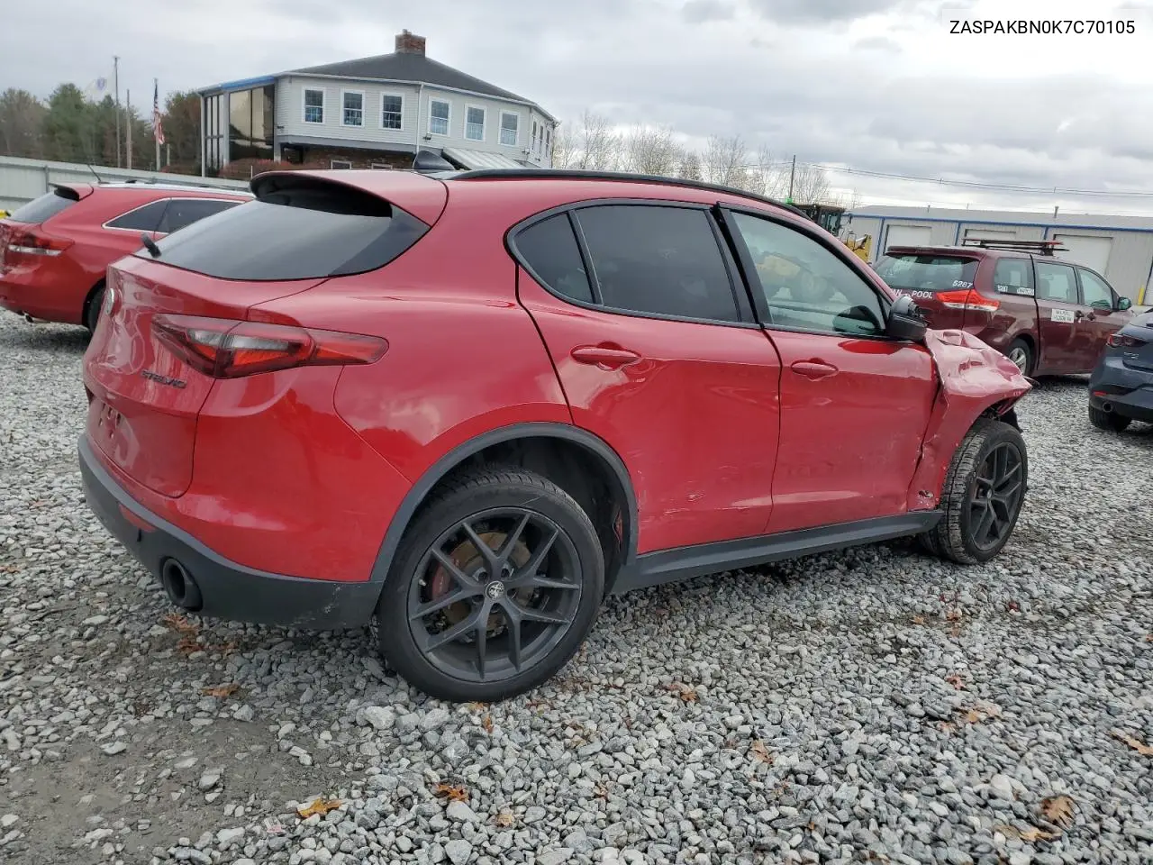 ZASPAKBN0K7C70105 2019 Alfa Romeo Stelvio Ti