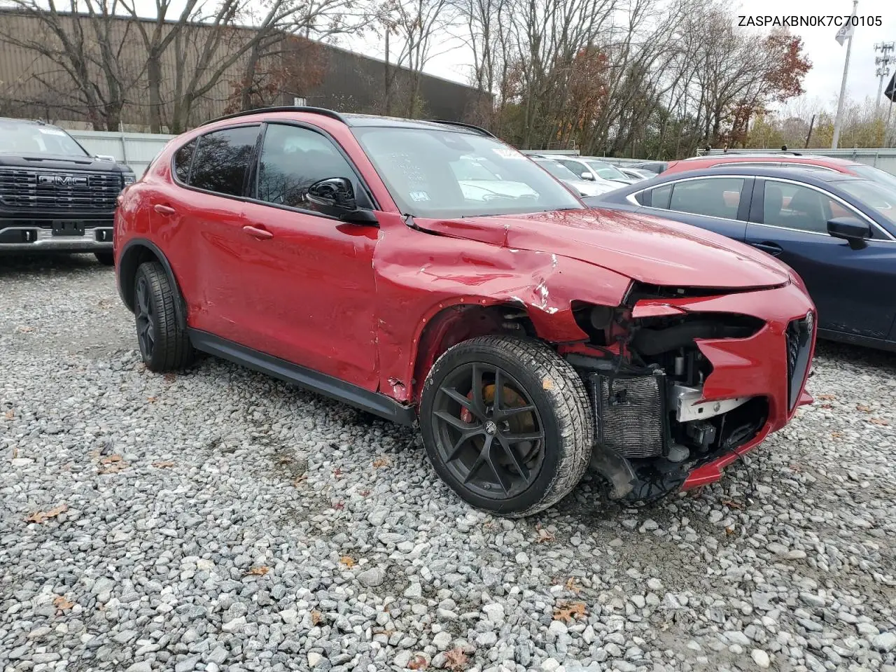 ZASPAKBN0K7C70105 2019 Alfa Romeo Stelvio Ti