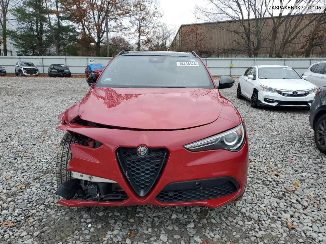 ZASPAKBN0K7C70105 2019 Alfa Romeo Stelvio Ti