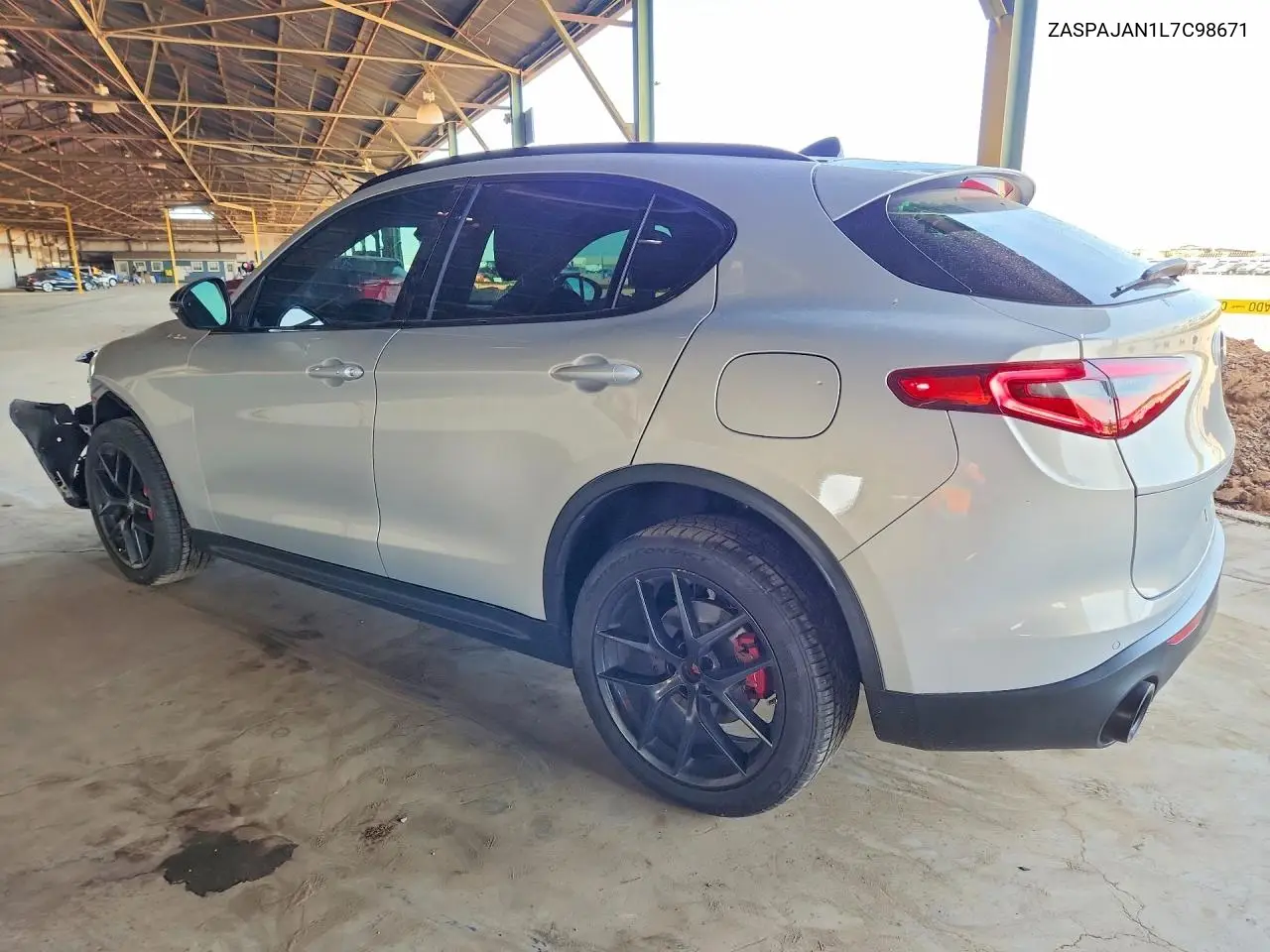 2020 Alfa Romeo Stelvio VIN: ZASPAJAN1L7C98671 Lot: 51133116