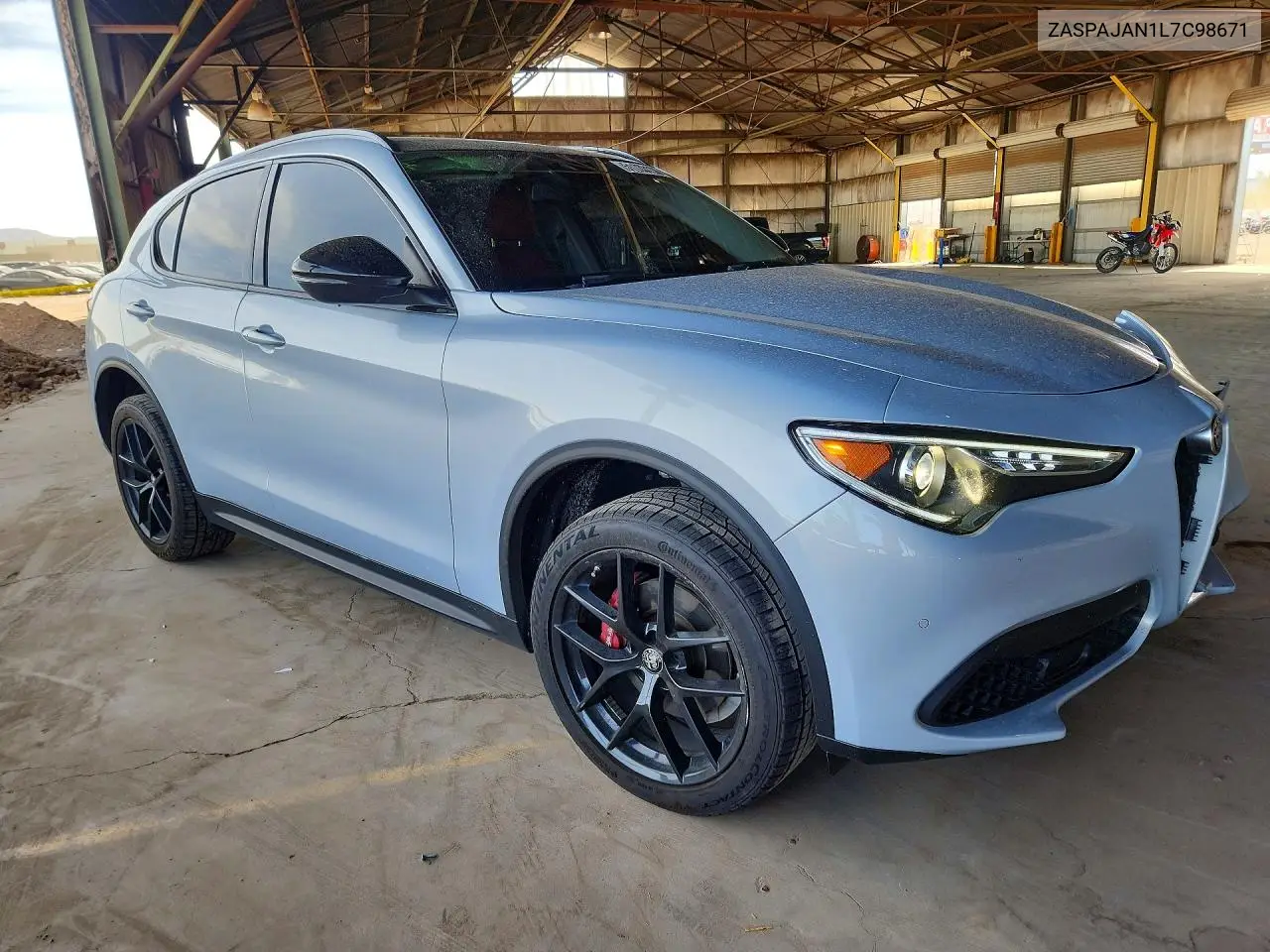 2020 Alfa Romeo Stelvio VIN: ZASPAJAN1L7C98671 Lot: 51133116