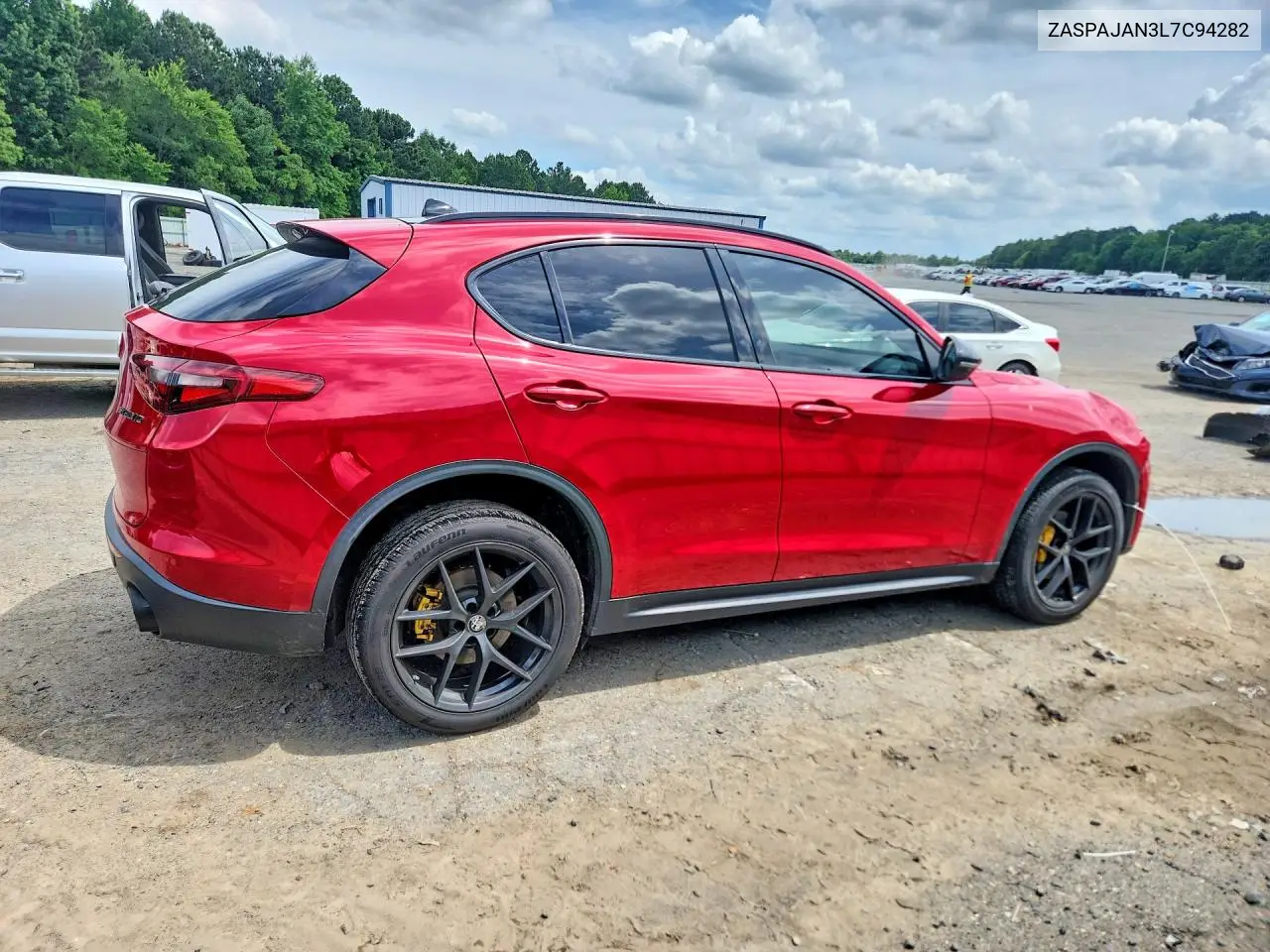 2020 Alfa Romeo Stelvio VIN: ZASPAJAN3L7C94282 Lot: 56567026