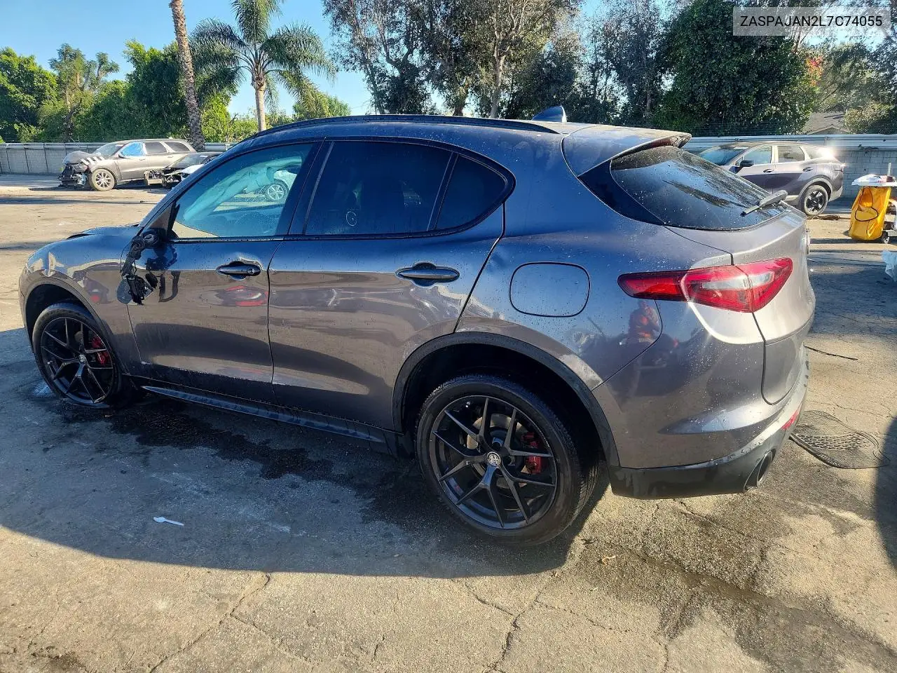 2020 Alfa Romeo Stelvio VIN: ZASPAJAN2L7C74055 Lot: 57138516