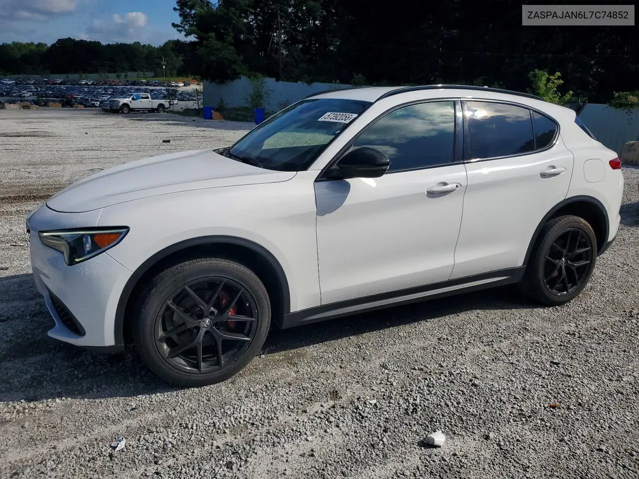 2020 Alfa Romeo Stelvio VIN: ZASPAJAN6L7C74852 Lot: 57392056