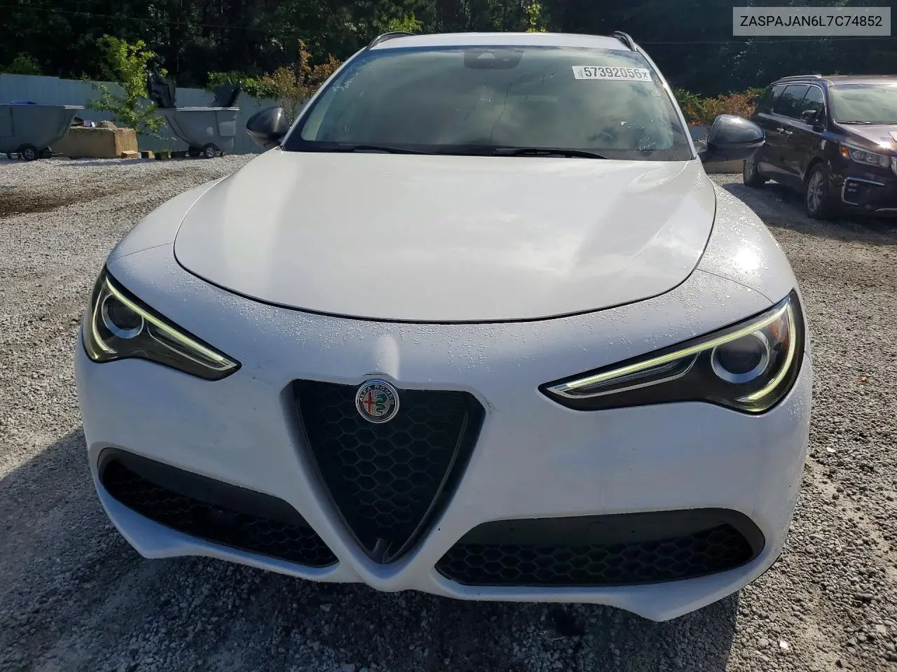 2020 Alfa Romeo Stelvio VIN: ZASPAJAN6L7C74852 Lot: 57392056