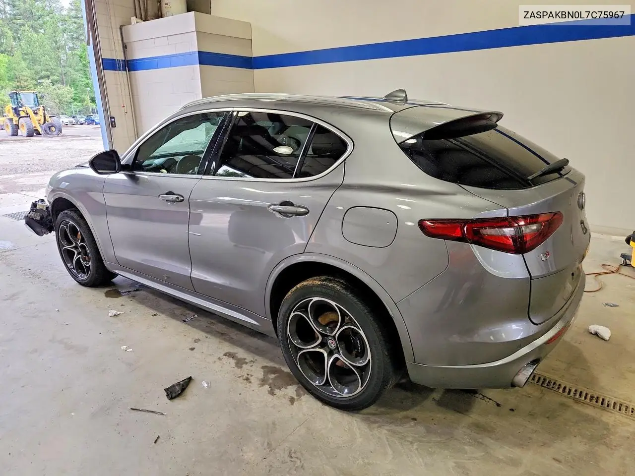 2020 Alfa Romeo Stelvio Ti VIN: ZASPAKBN0L7C75967 Lot: 57721386